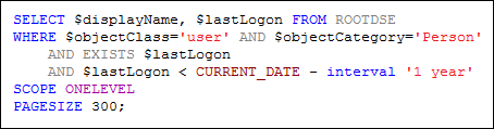 LDAP-SQL Editor: syntax coloring