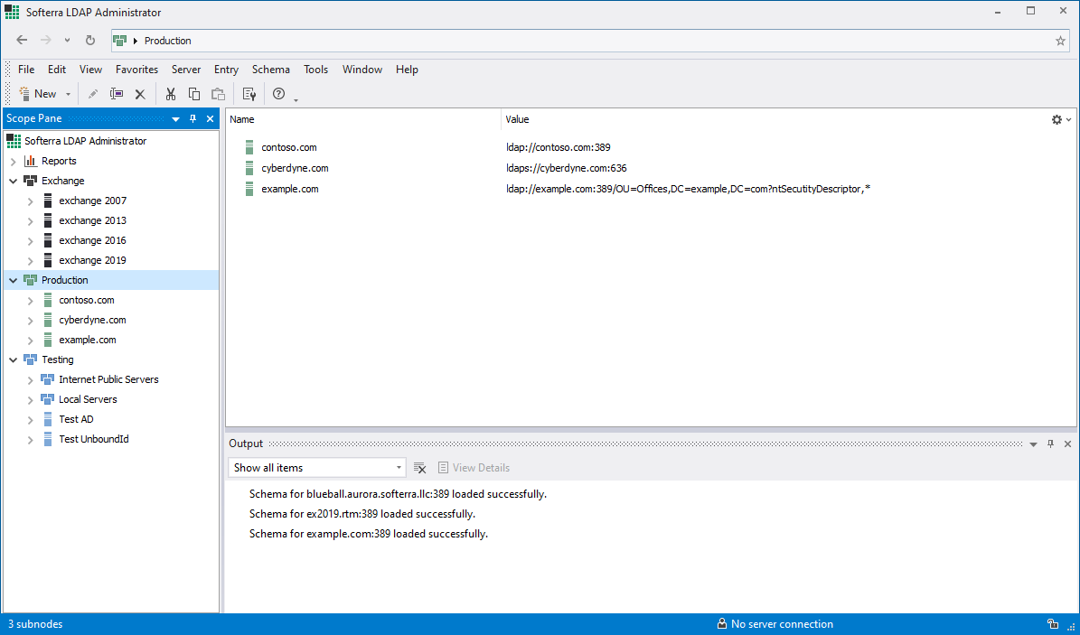 Multiple Servers Support