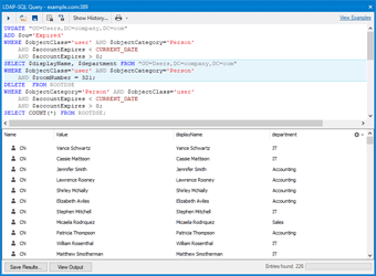 LDAP SQL